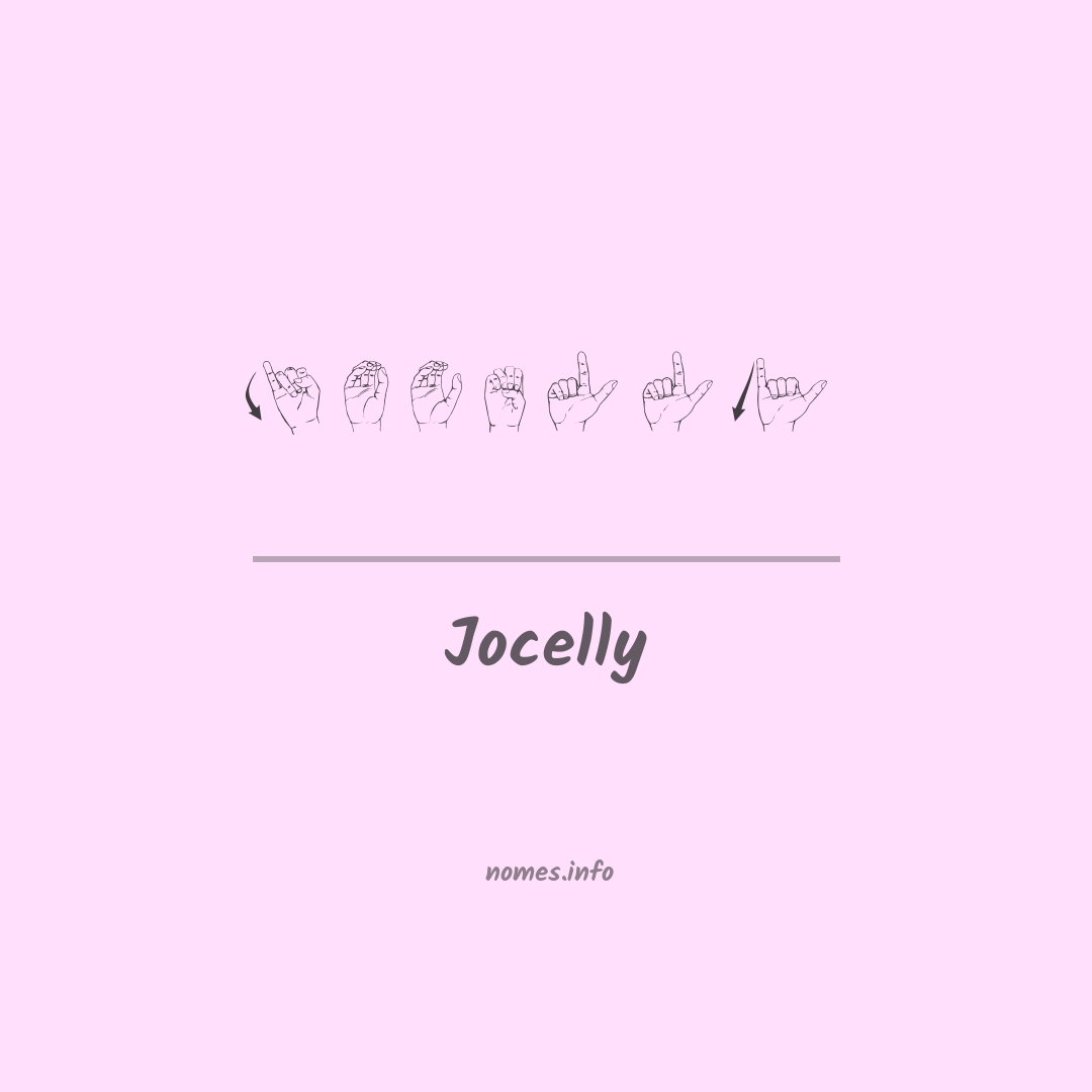 Jocelly em Libras