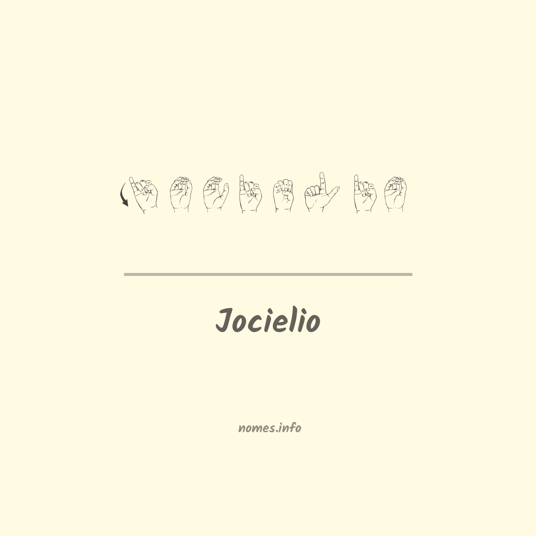 Jocielio em Libras
