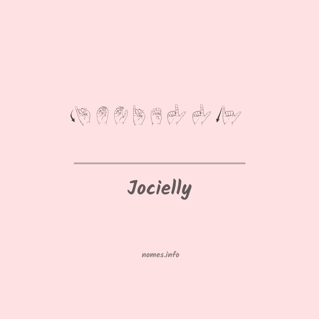Jocielly em Libras