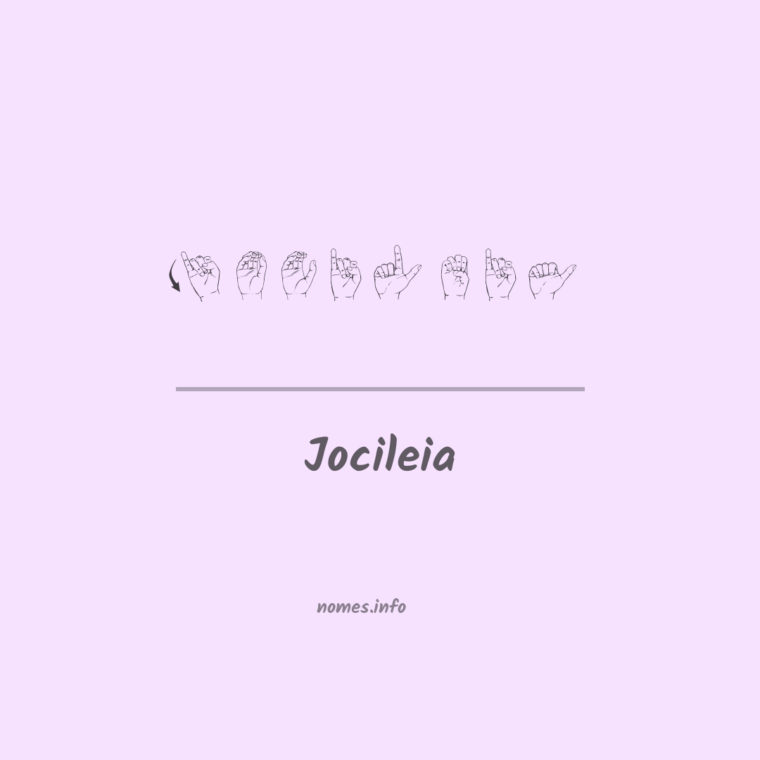Jocileia em Libras