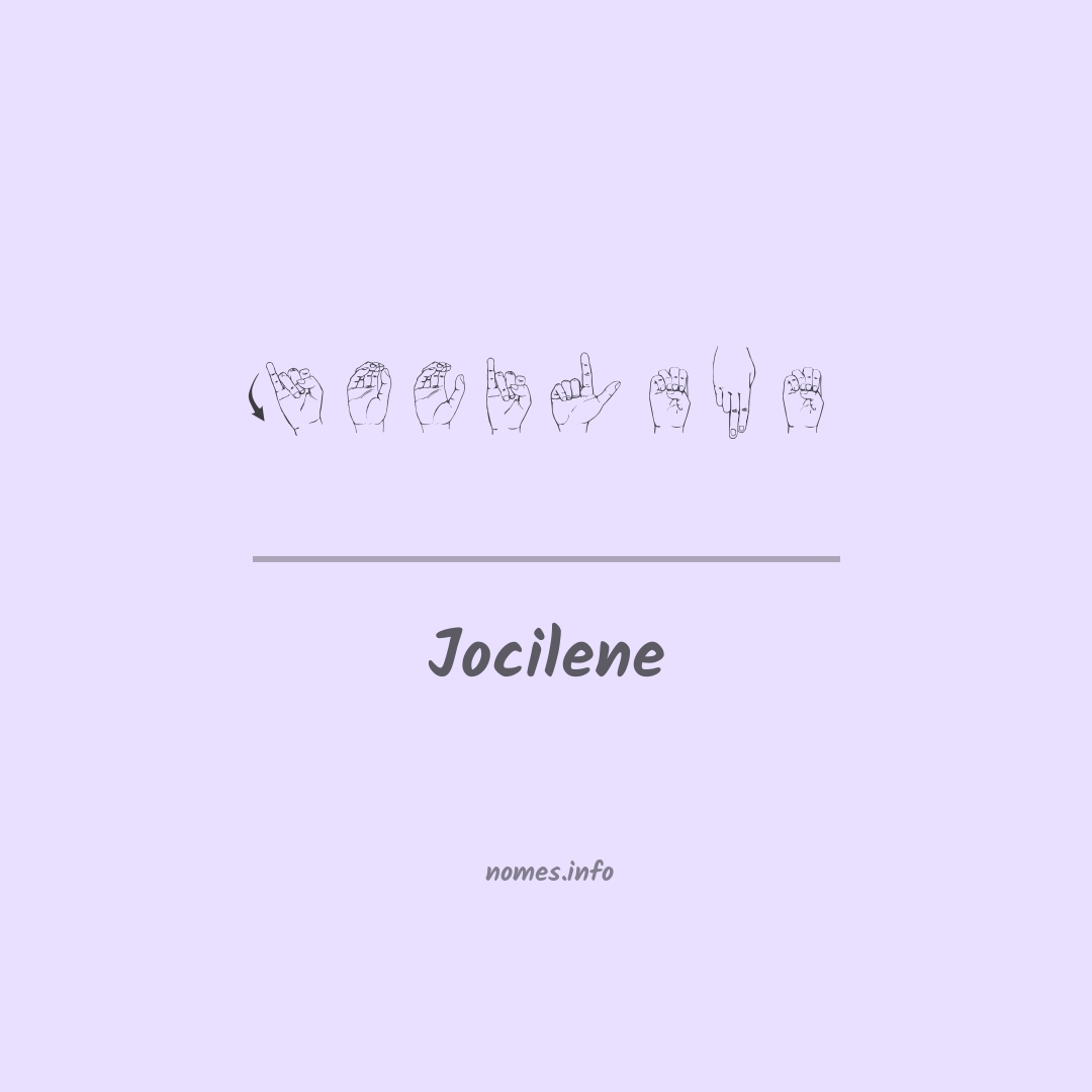 Jocilene em Libras