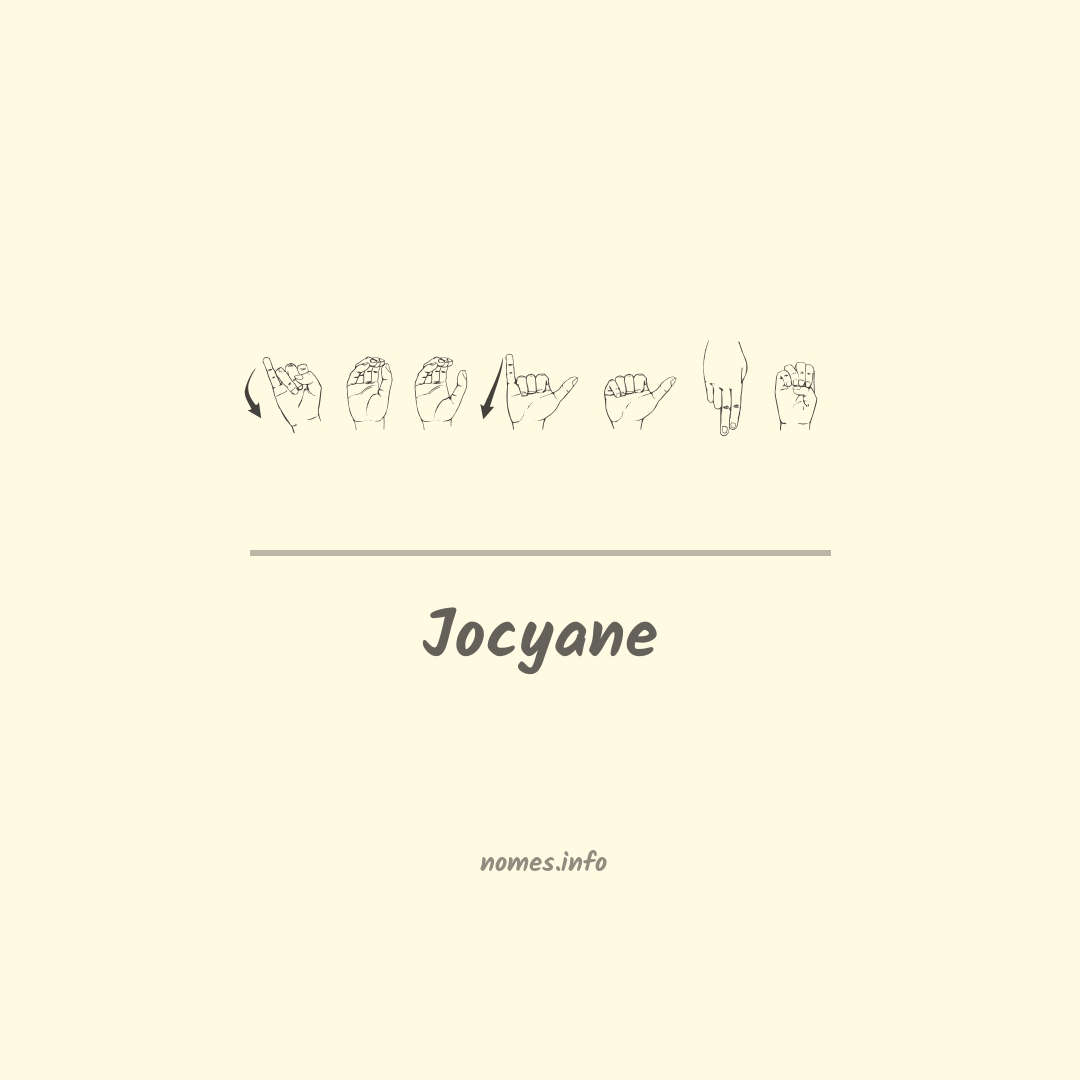 Jocyane em Libras Jocyane em Libras