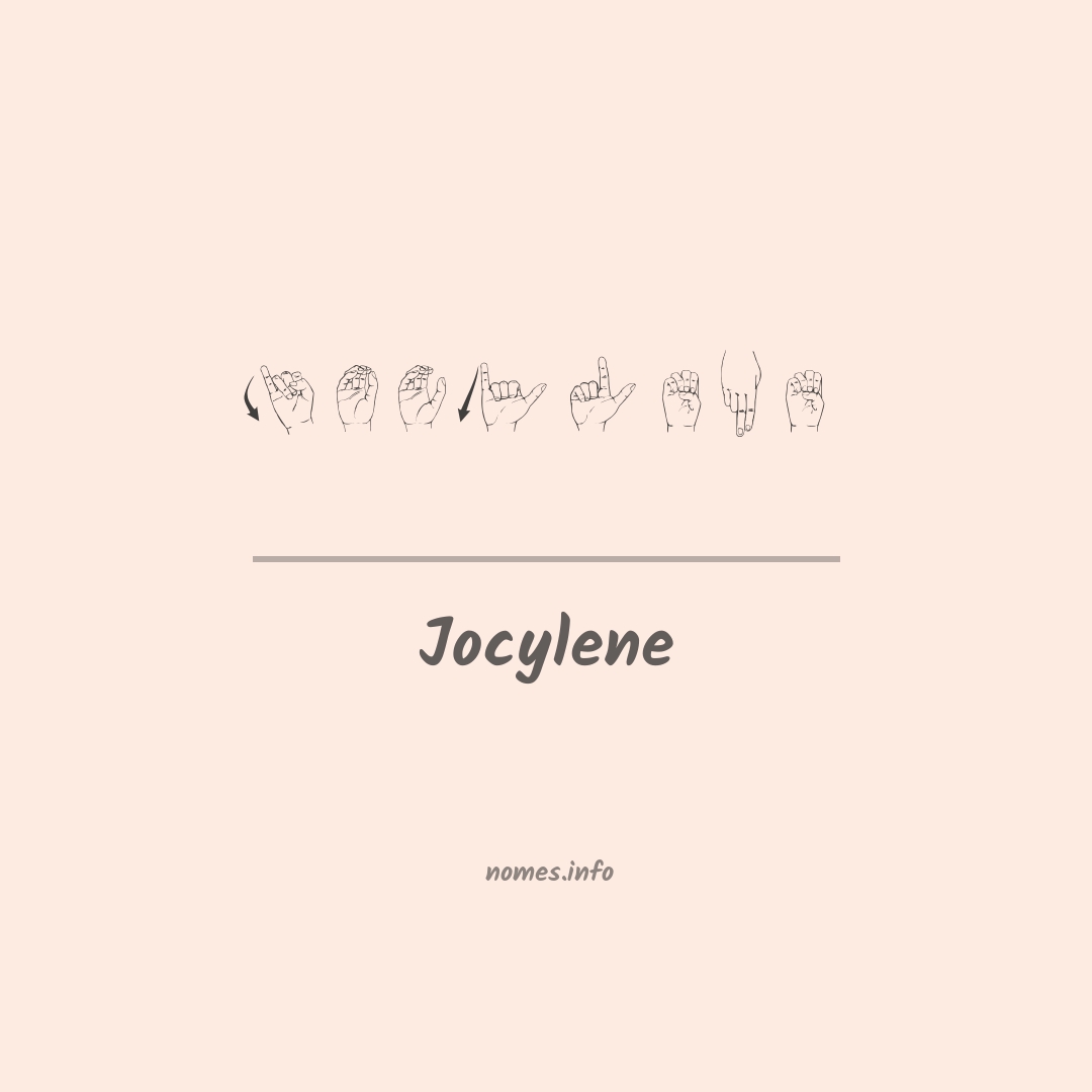 Jocylene em Libras