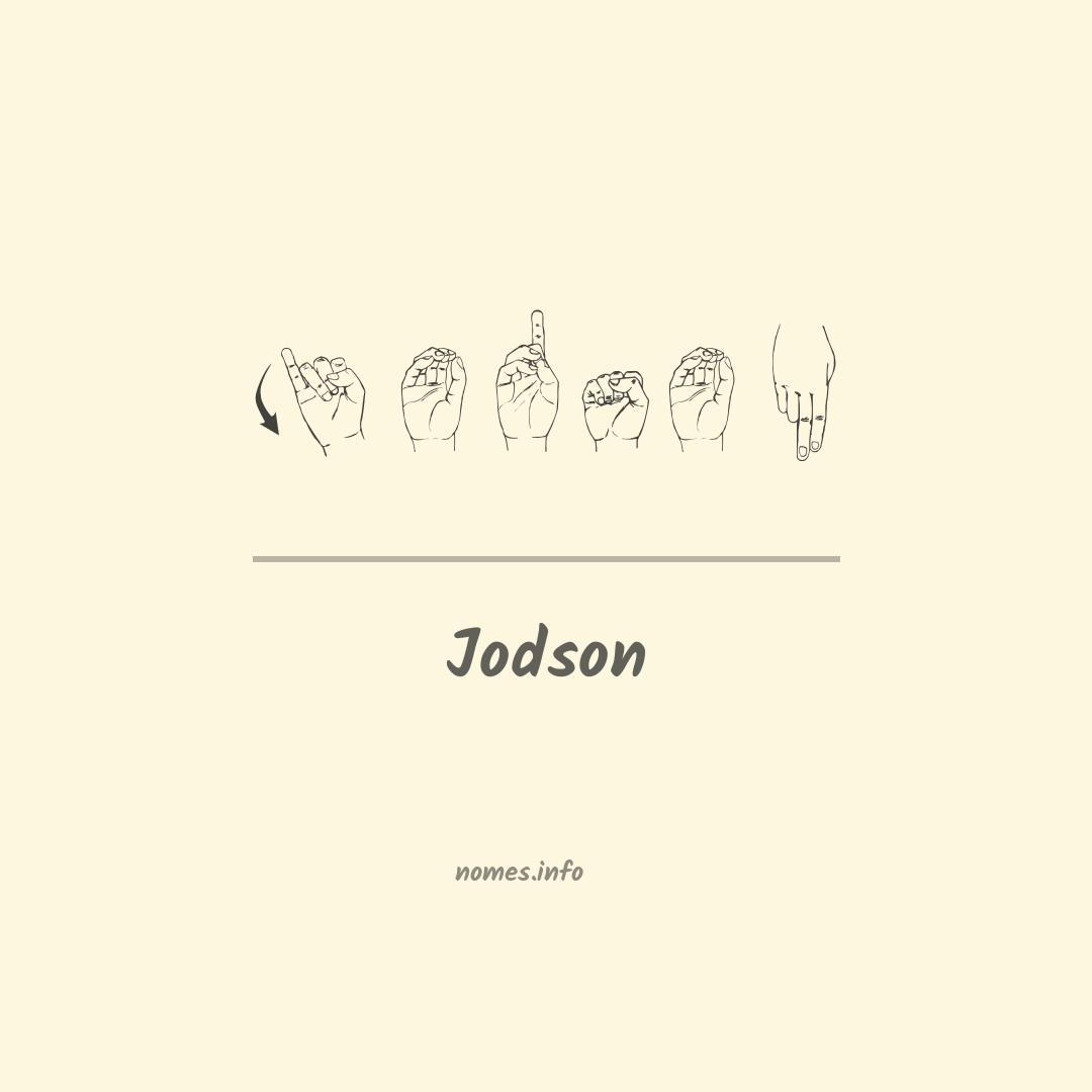 Jodson em Libras