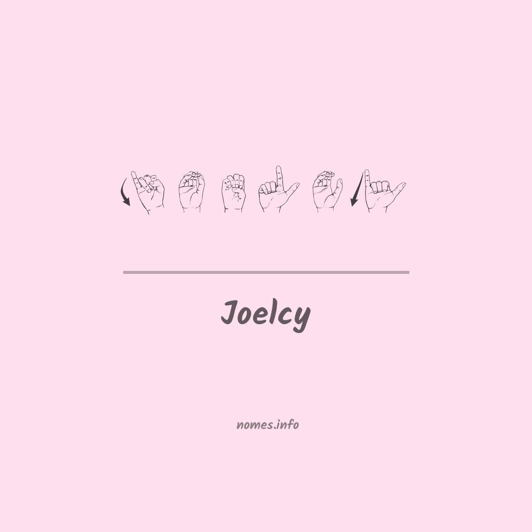 Joelcy em Libras