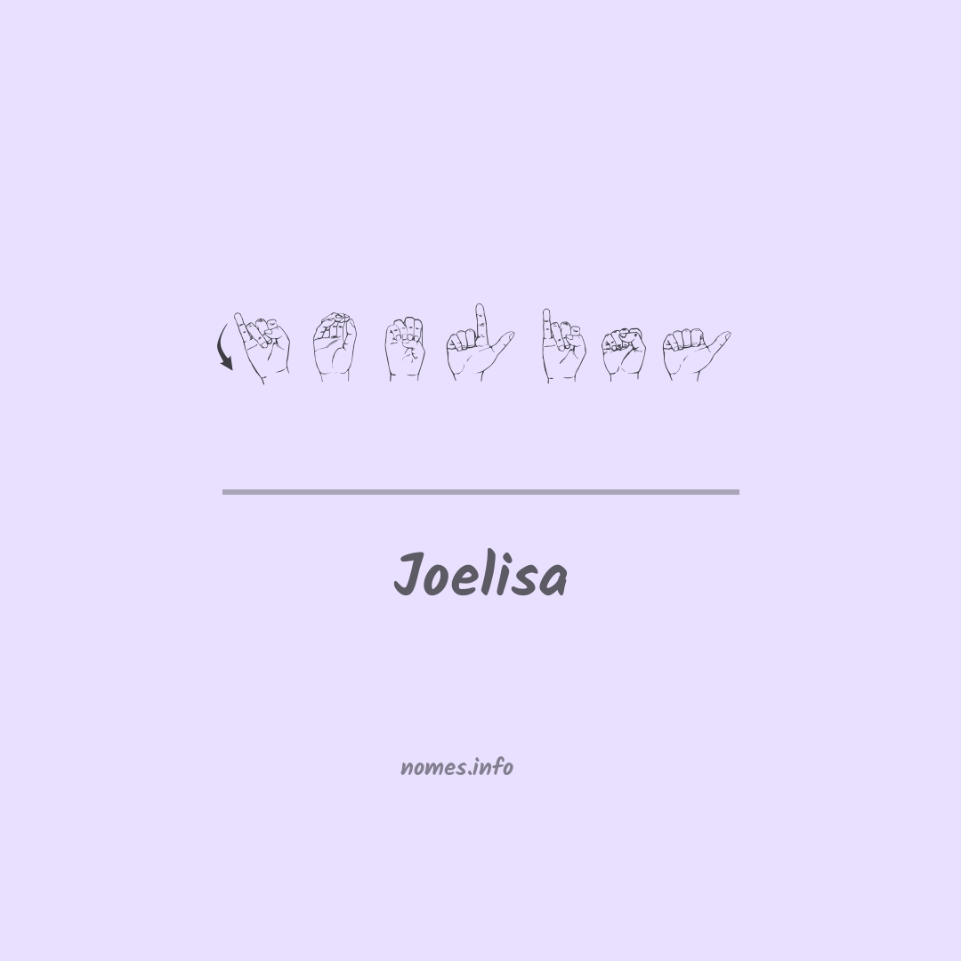 Joelisa em Libras