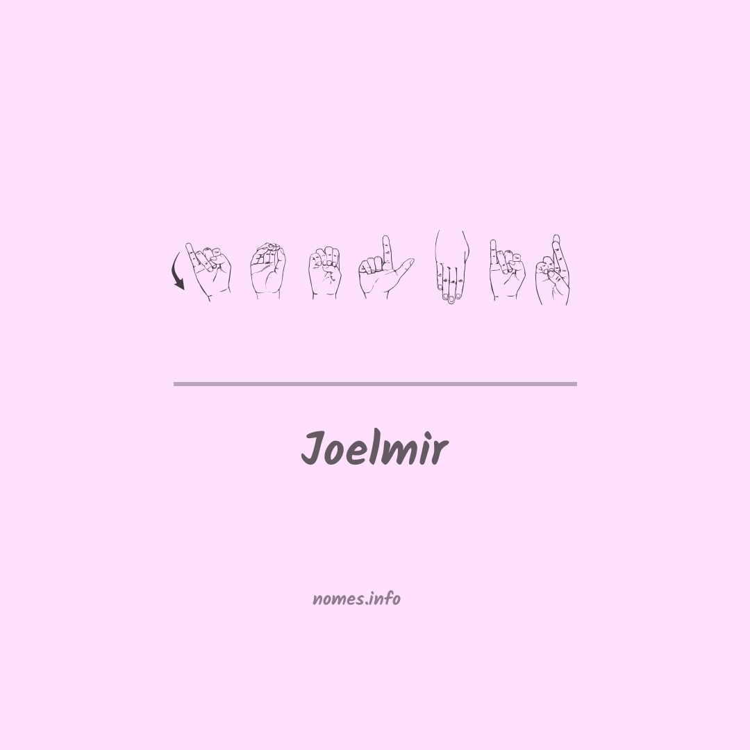 Joelmir em Libras
