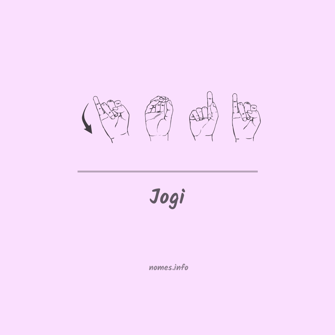 Jogi em Libras
