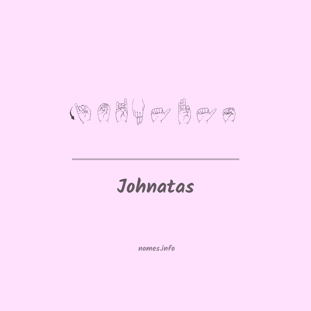 Johnatas em Libras Johnatas em Libras