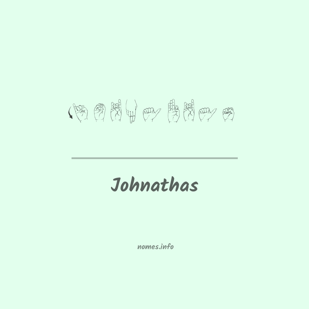 Johnathas em Libras