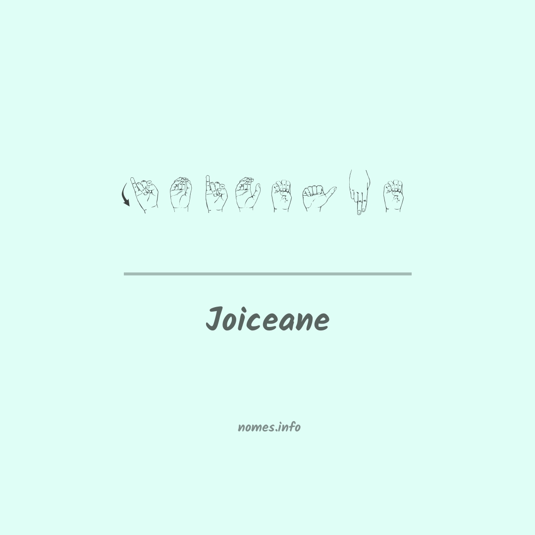 Joiceane em Libras