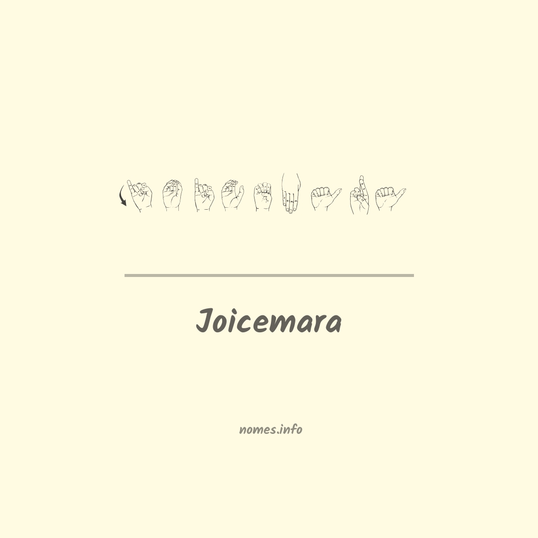 Joicemara em Libras