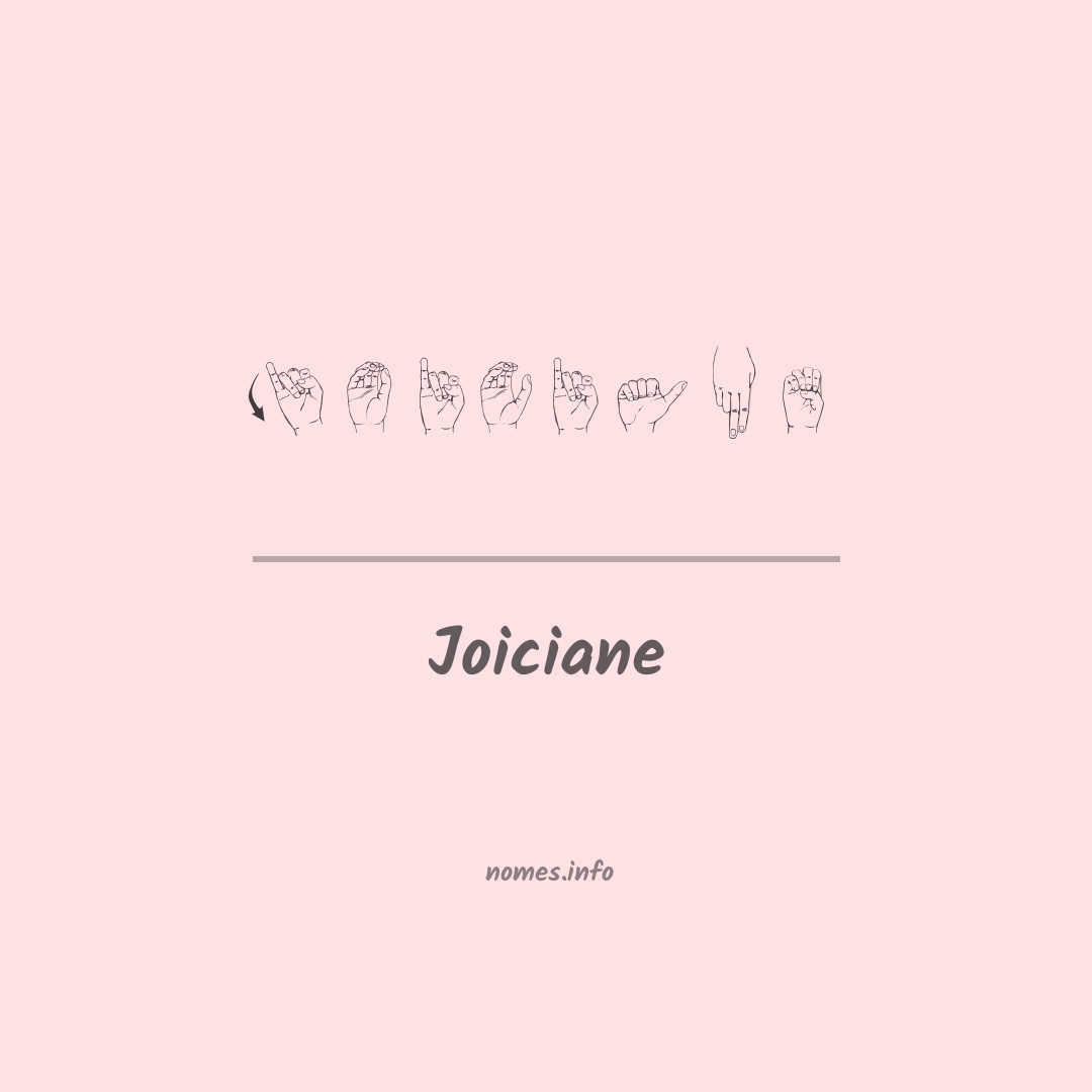 Joiciane em Libras