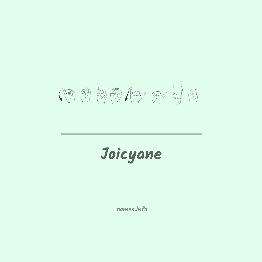 Joicyane em Libras
