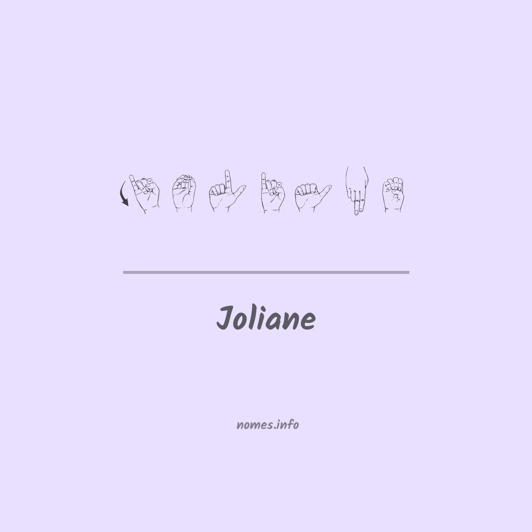 Joliane em Libras