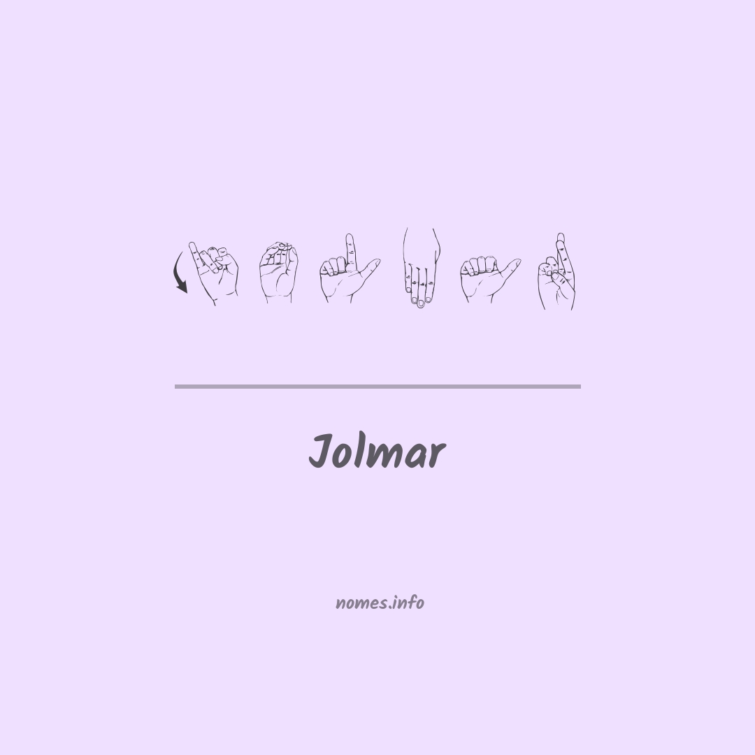 Jolmar em Libras