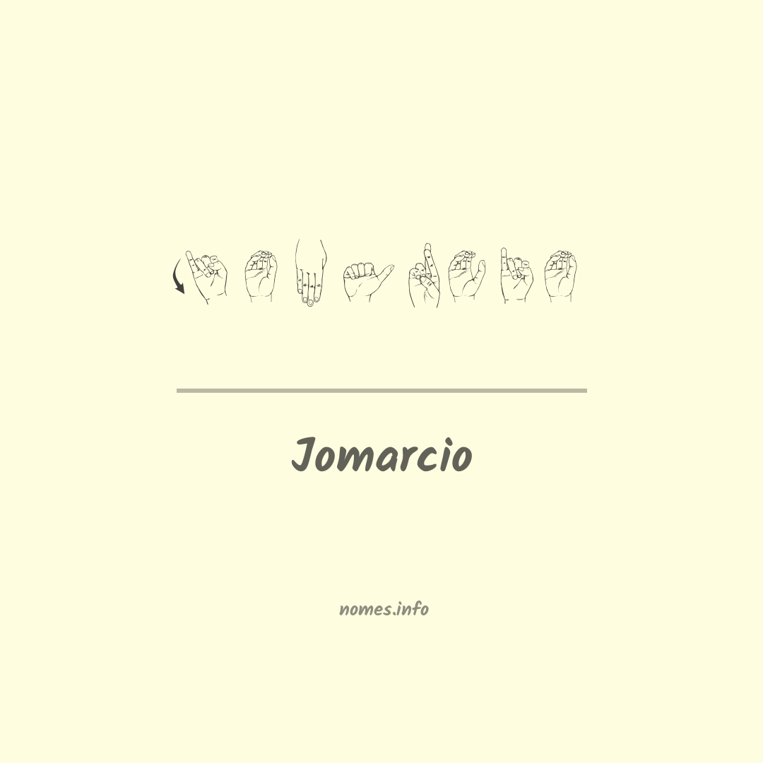 Jomarcio em Libras