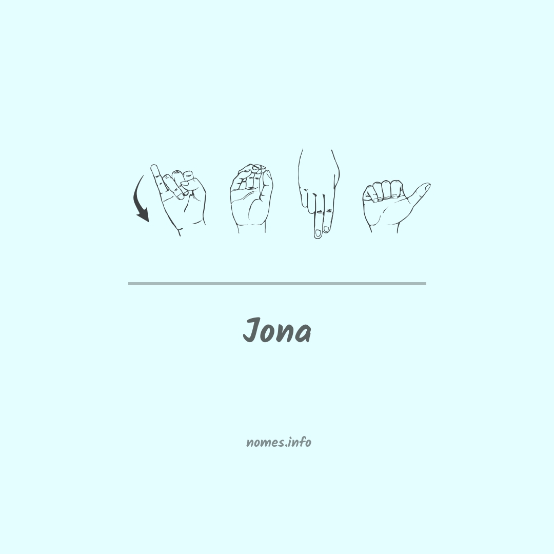 Jona em Libras