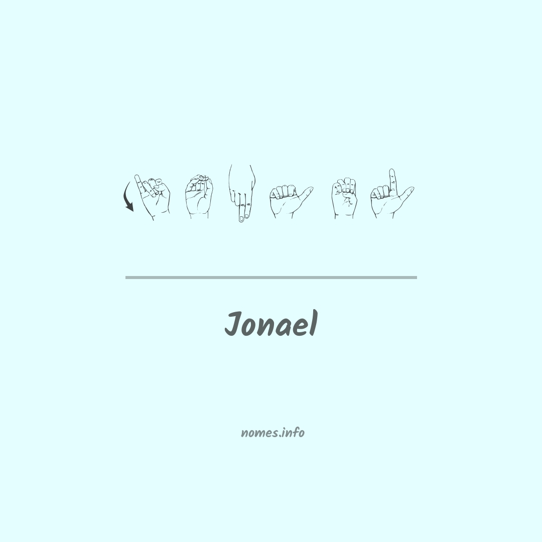 Jonael em Libras