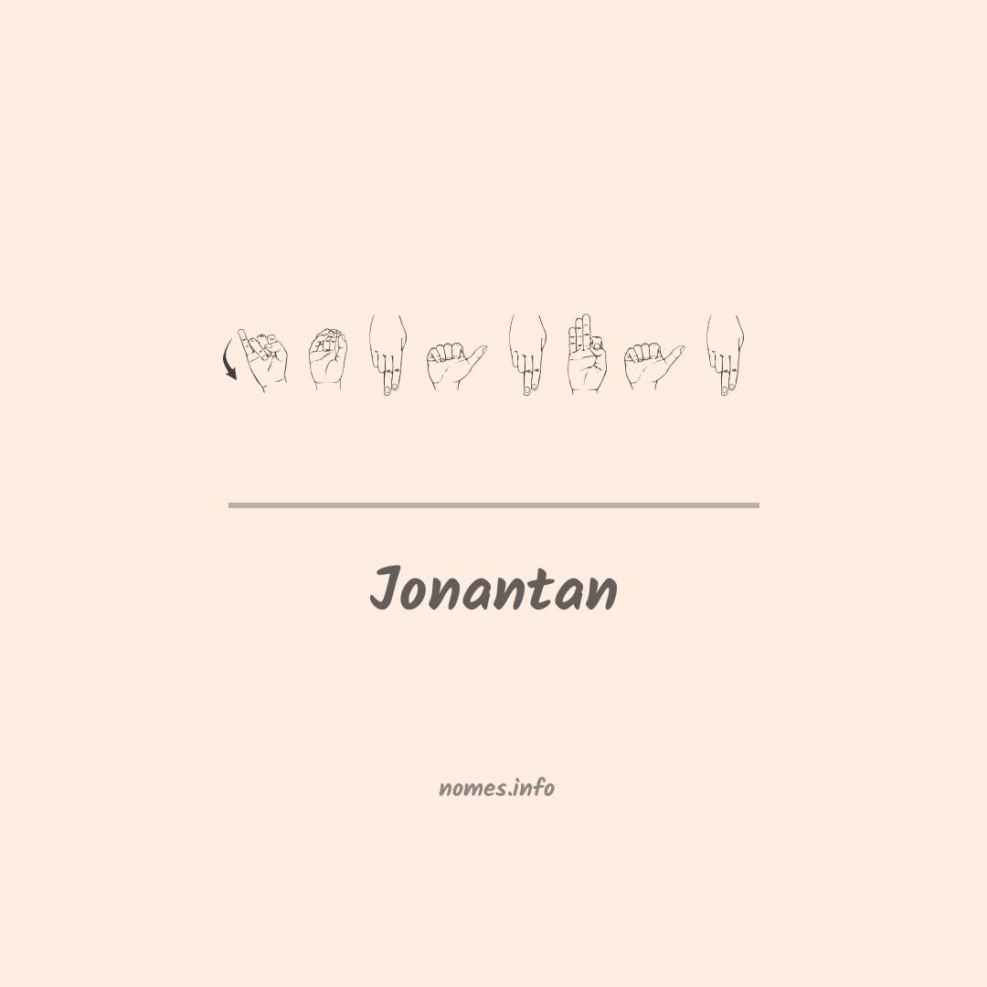 Jonantan em Libras