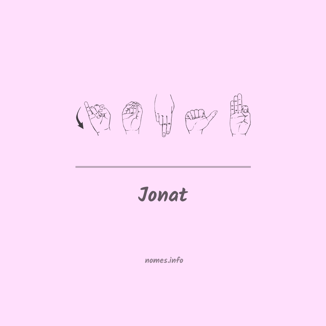 Jonat em Libras