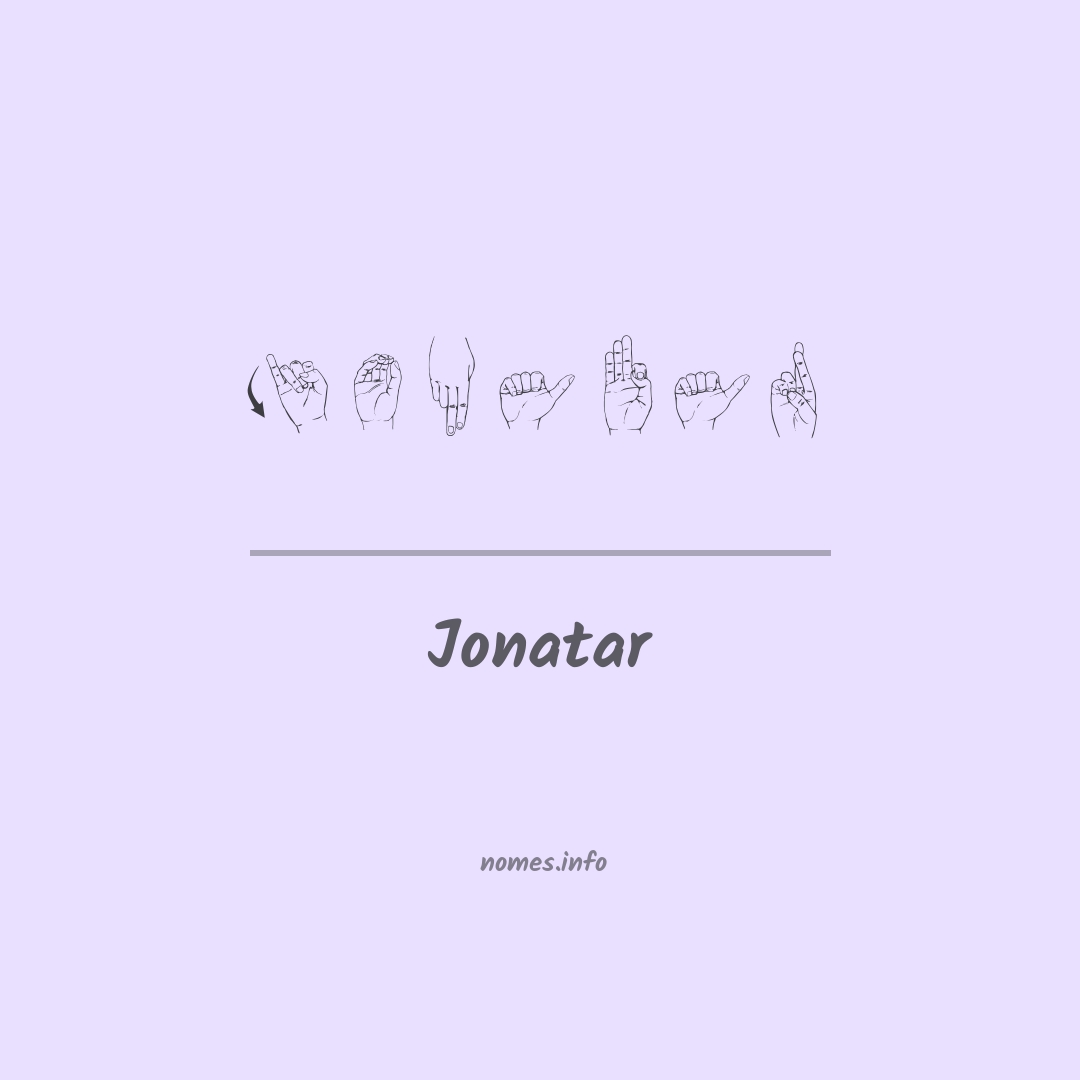 Jonatar em Libras