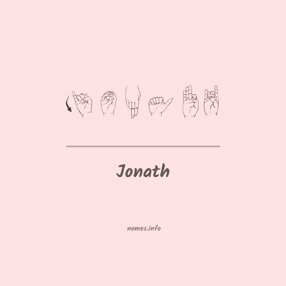 Jonath em Libras