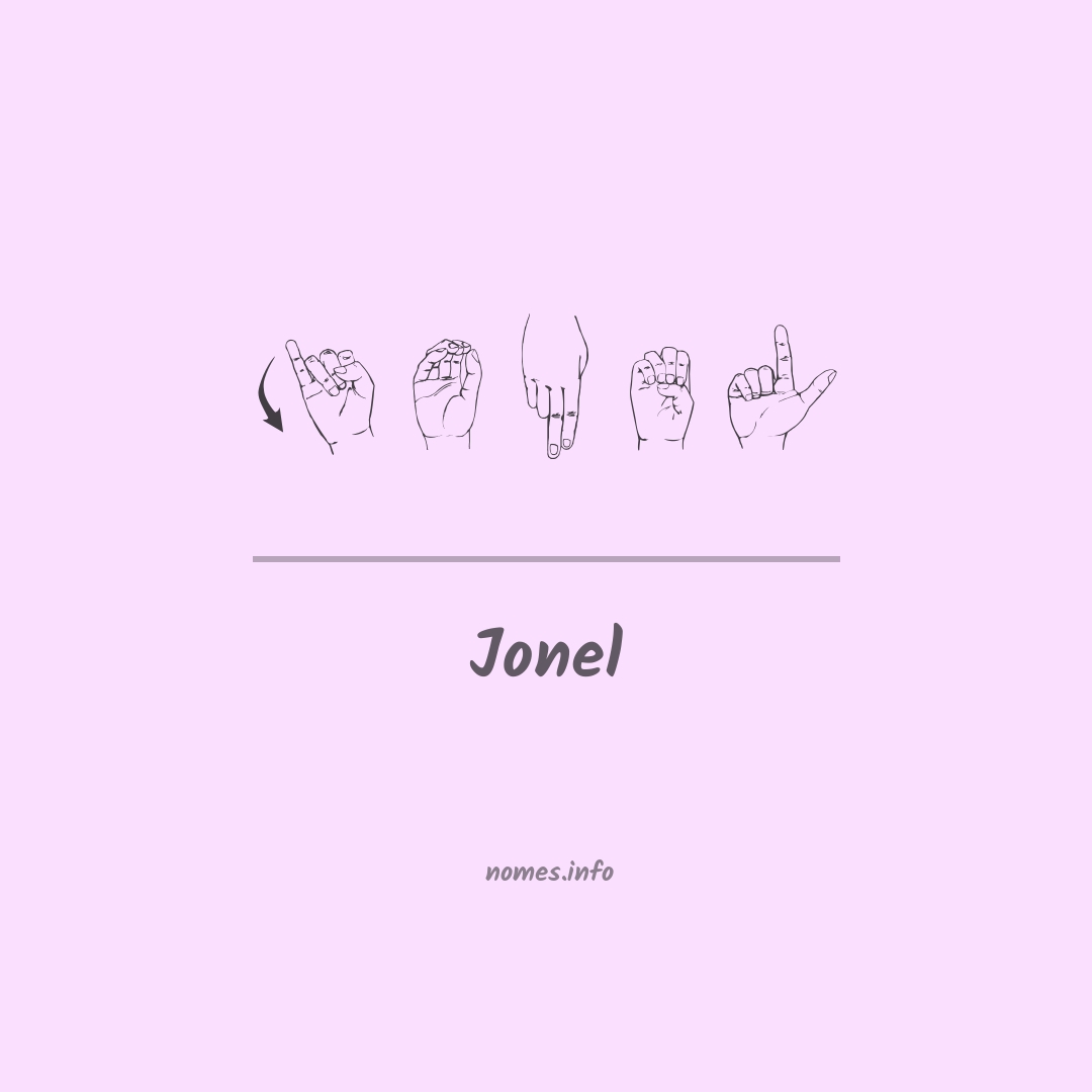 Jonel em Libras