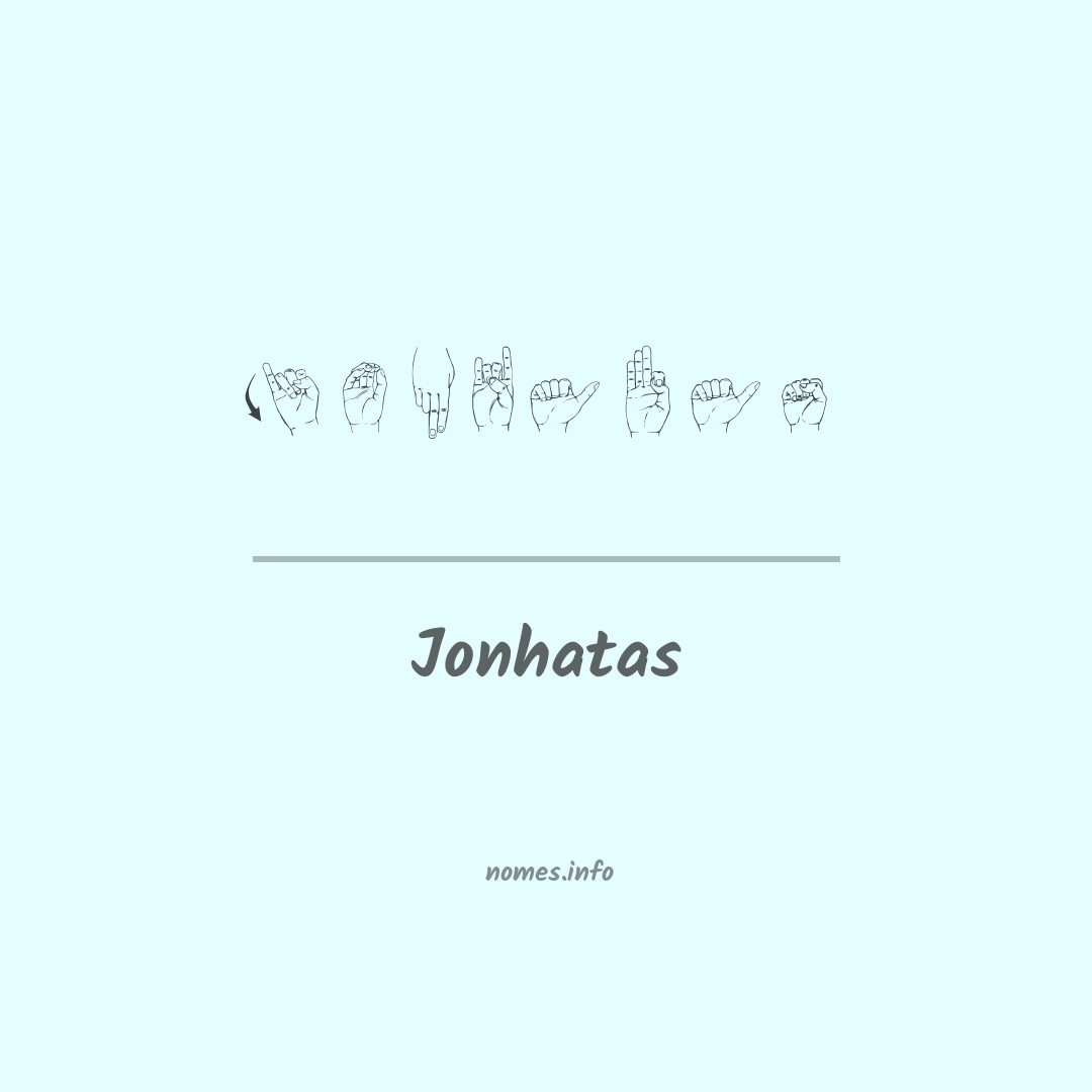 Jonhatas em Libras Jonhatas em Libras
