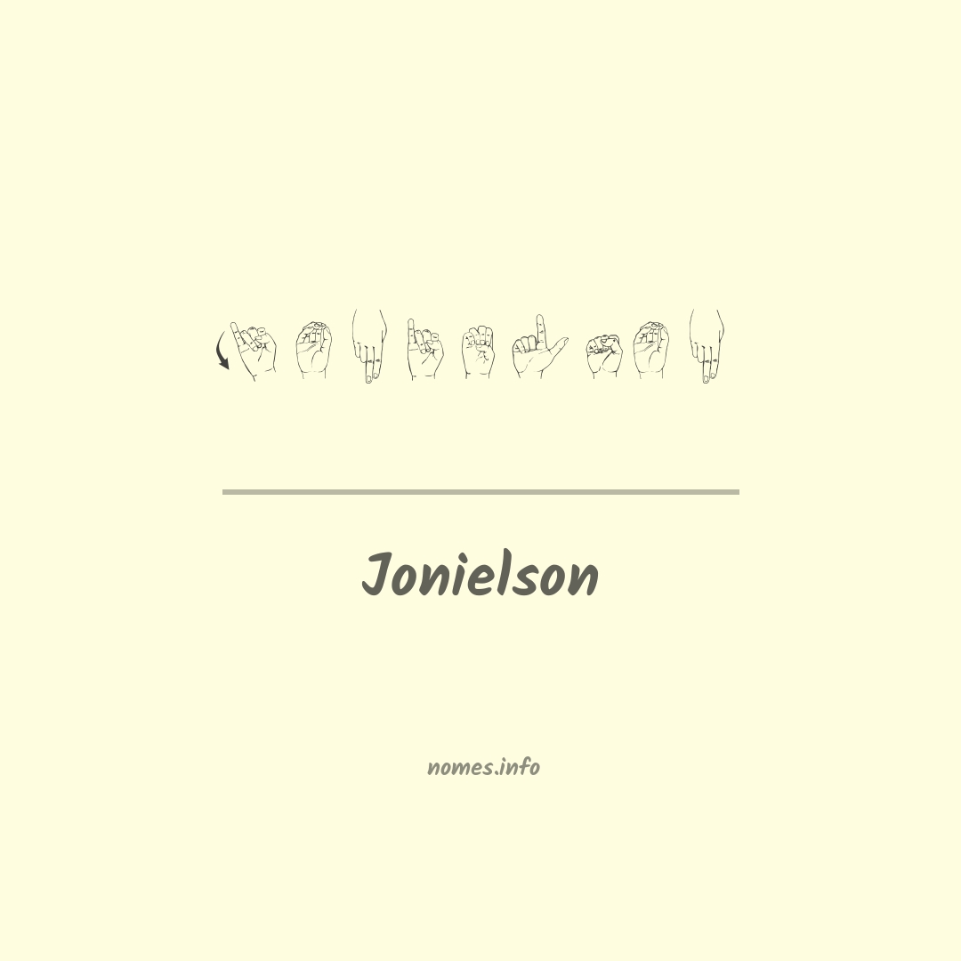 Jonielson em Libras