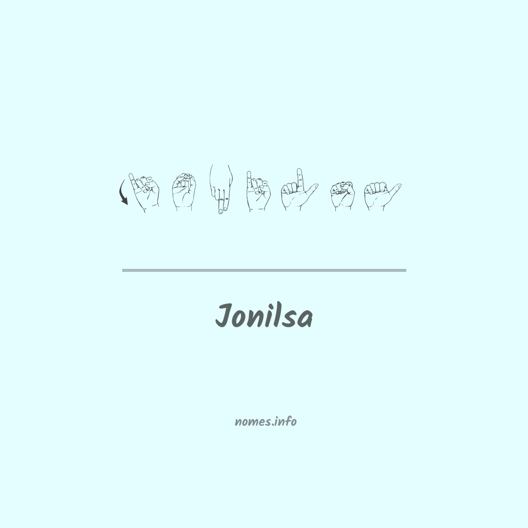 Jonilsa em Libras