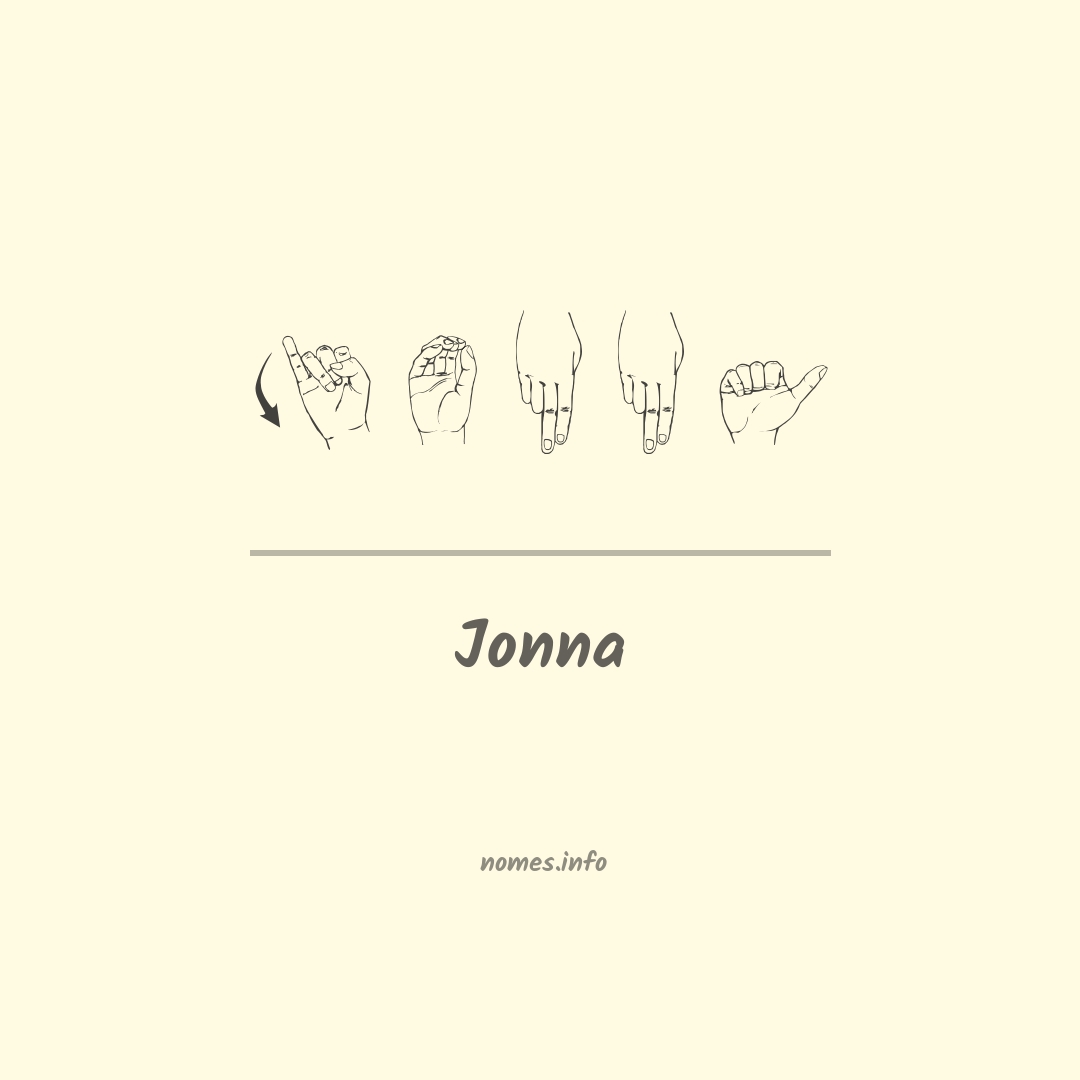 Jonna em Libras