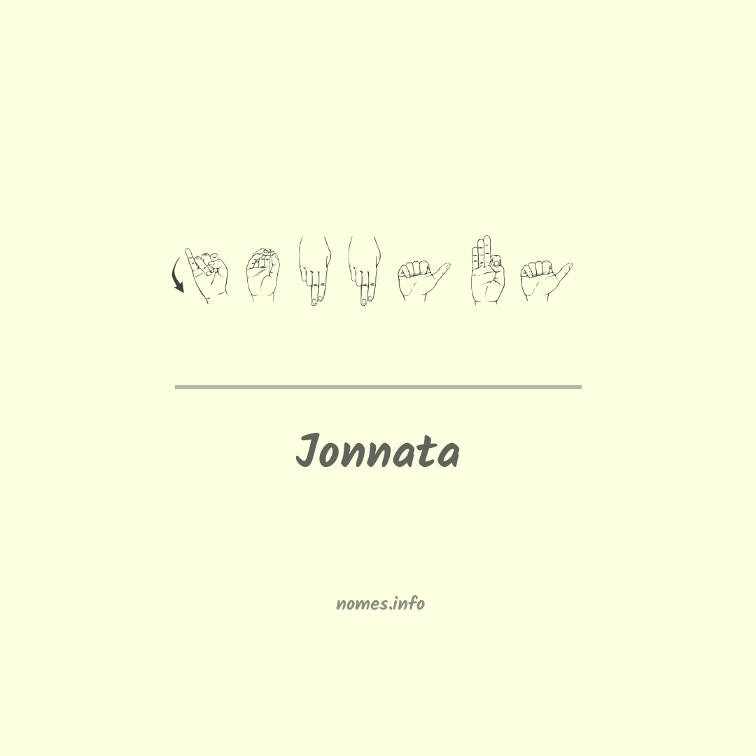 Jonnata em Libras