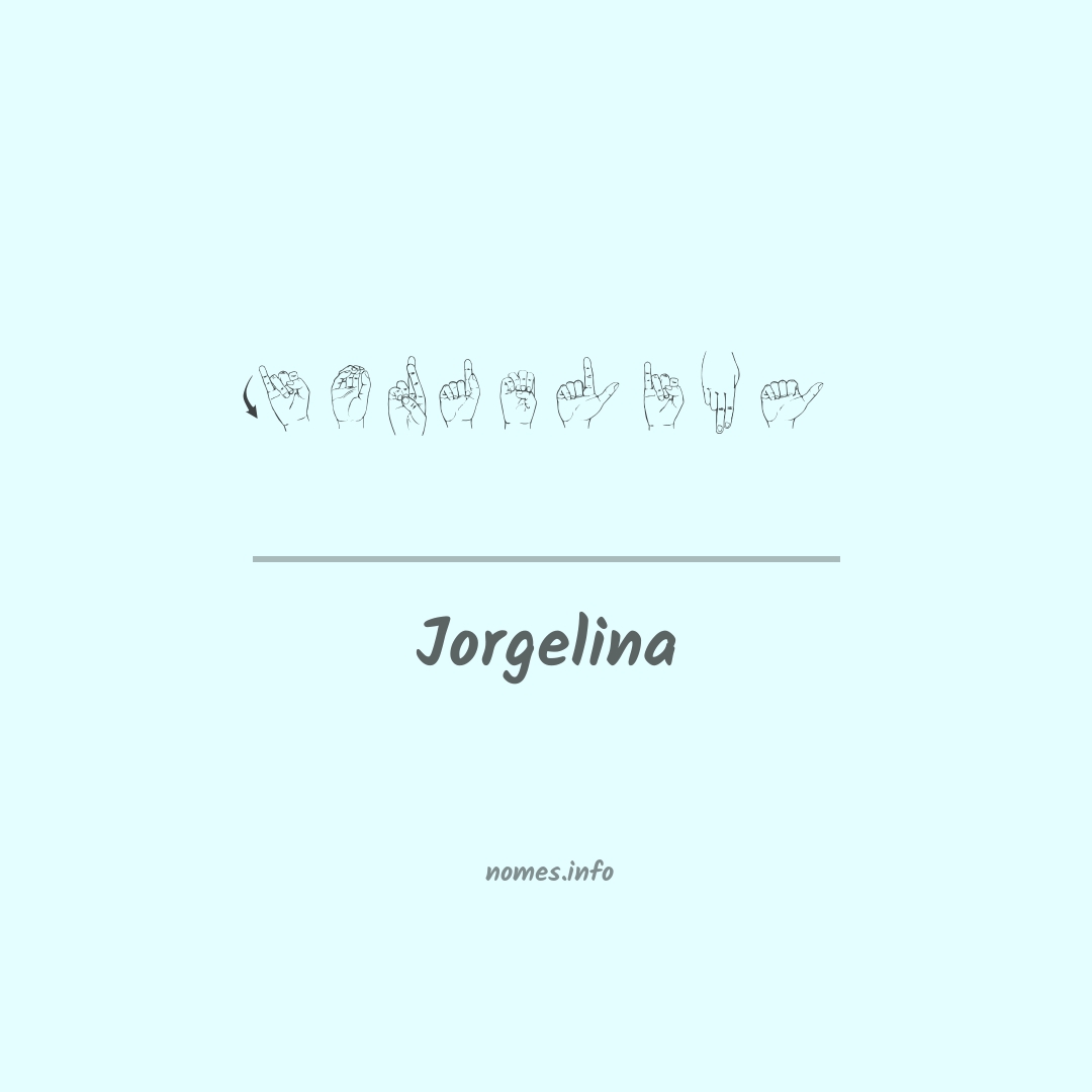 Jorgelina em Libras