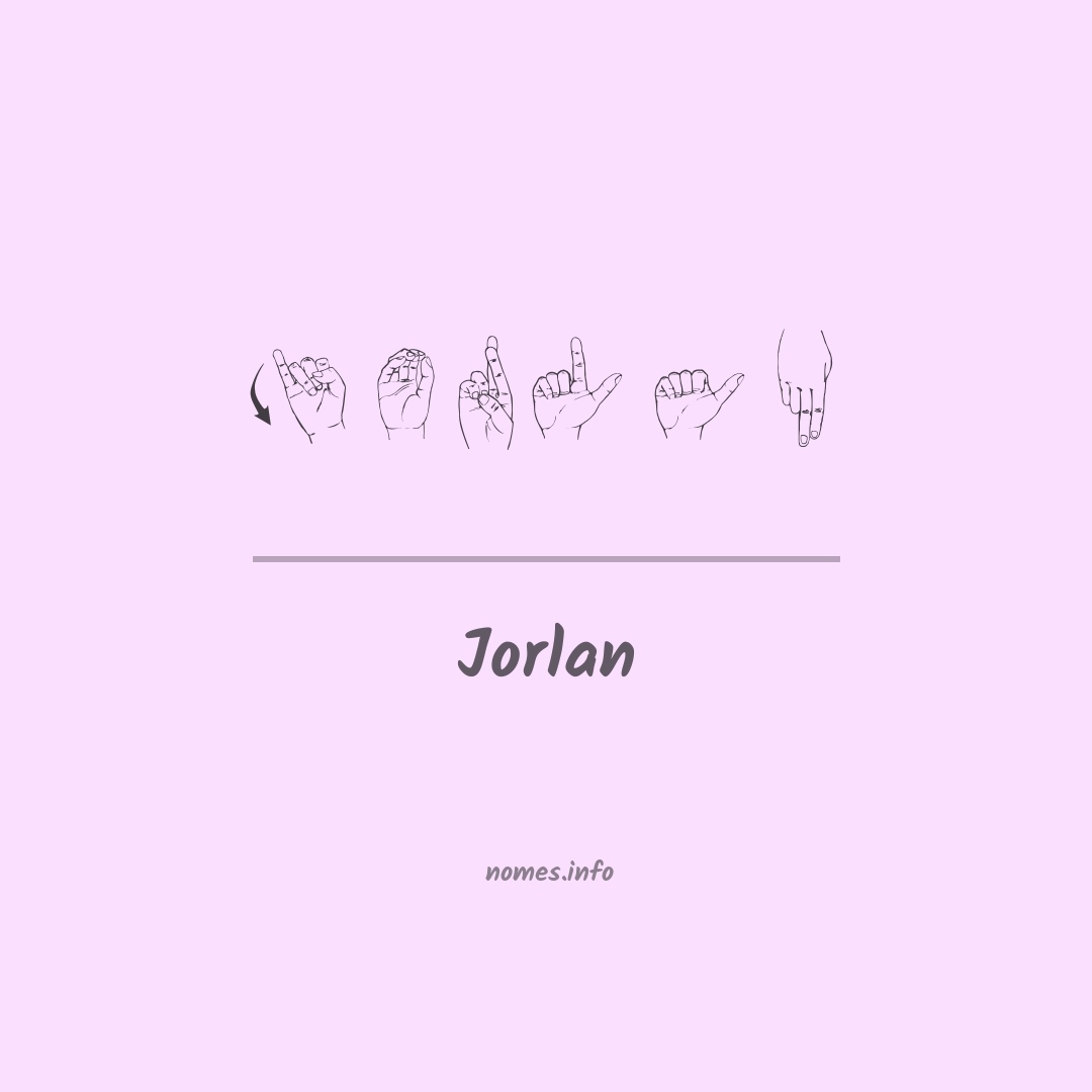 Jorlan em Libras