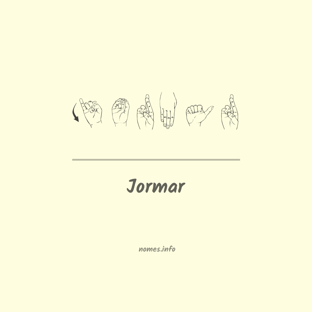 Jormar em Libras