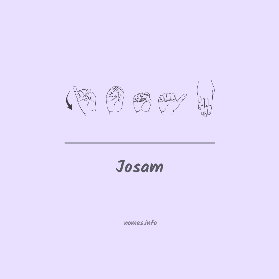 Josam em Libras