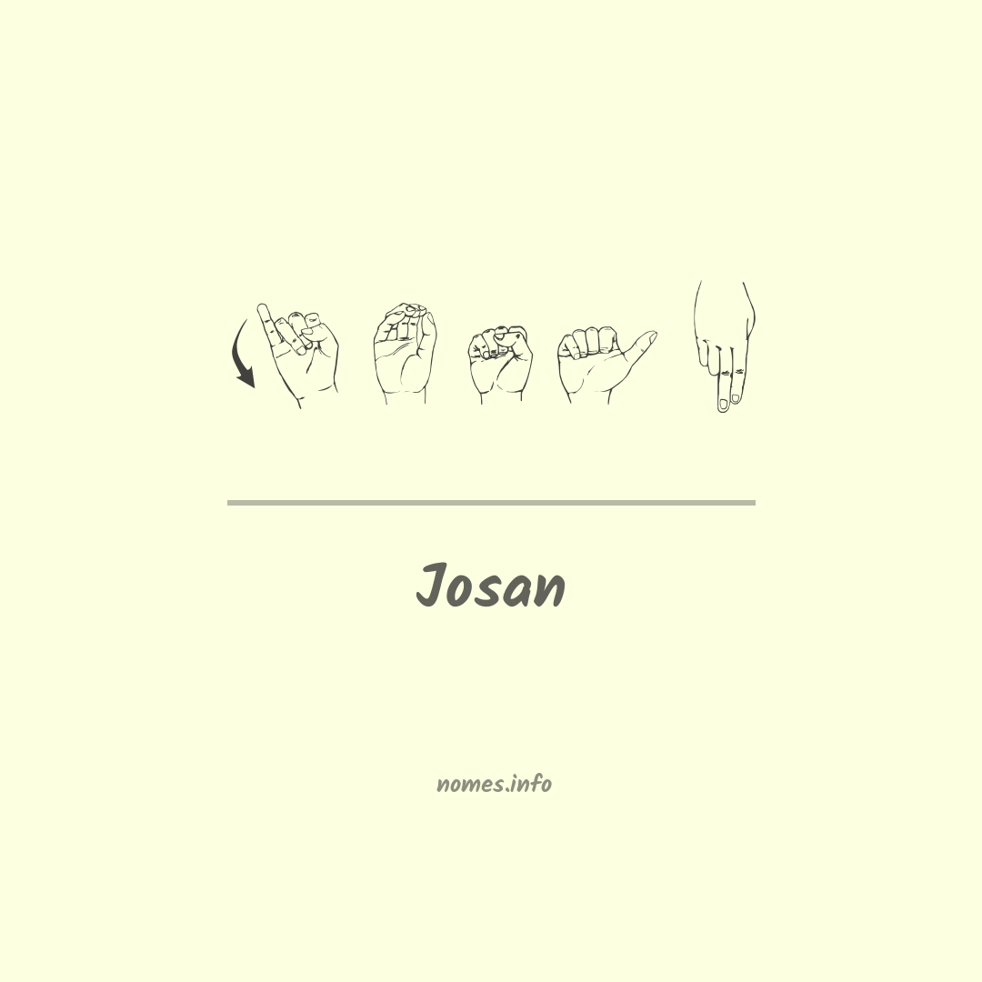 Josan em Libras