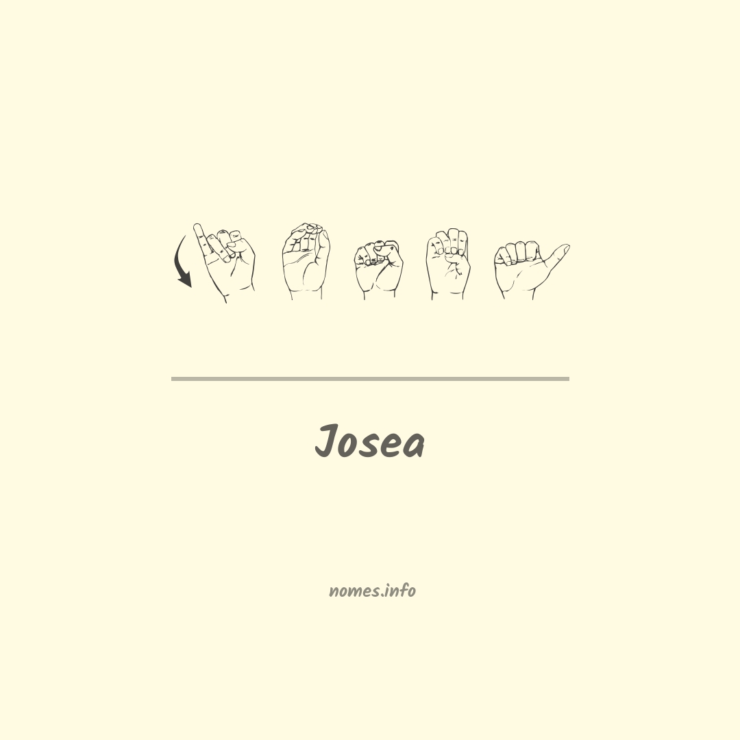 Josea em Libras