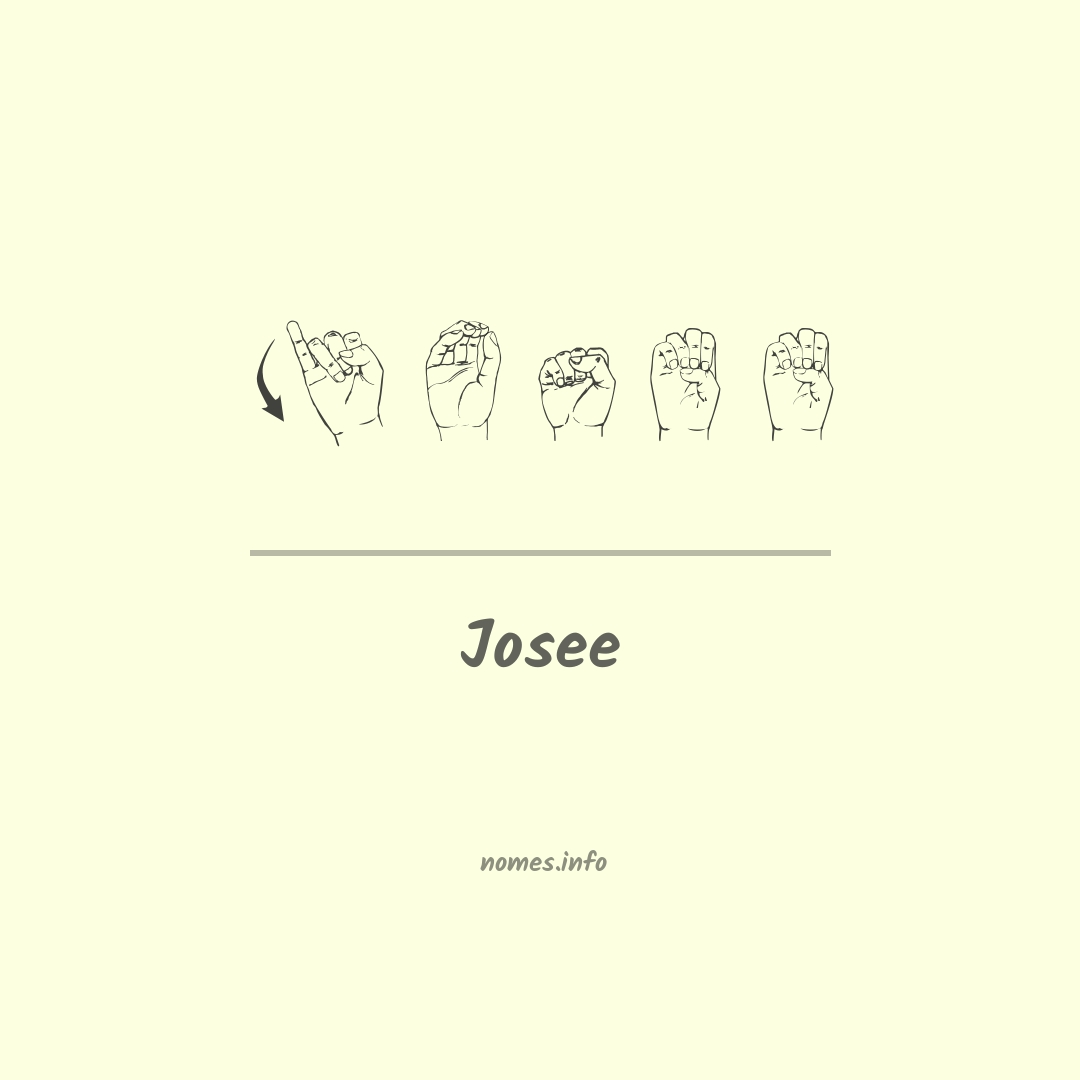 Josee em Libras