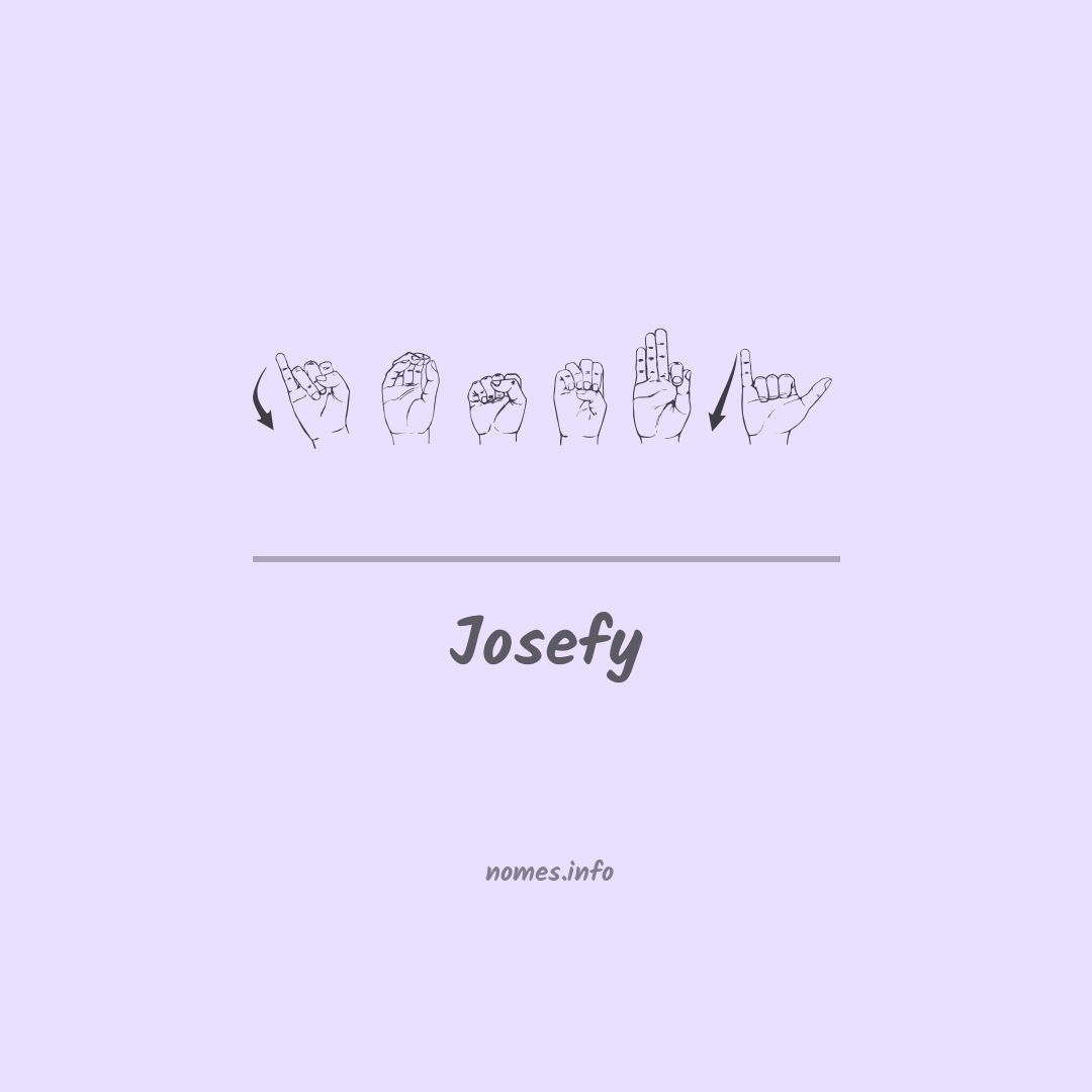 Josefy em Libras