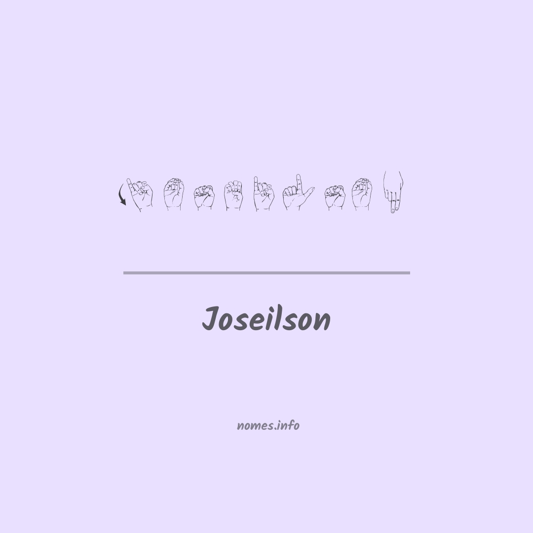 Joseilson em Libras