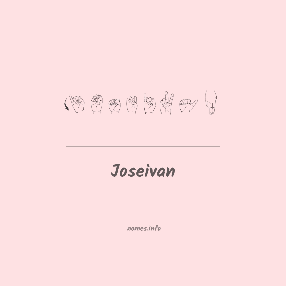 Joseivan em Libras