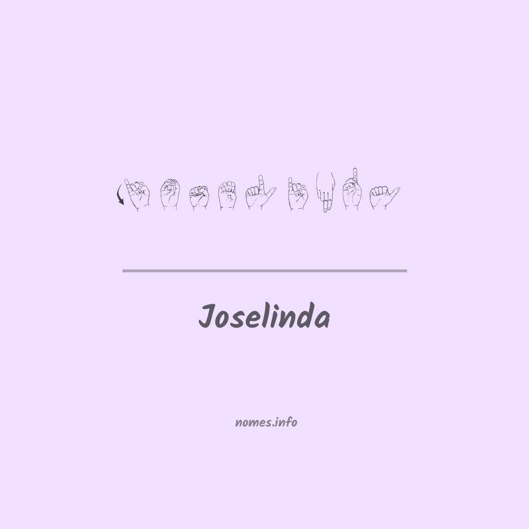 Joselinda em Libras