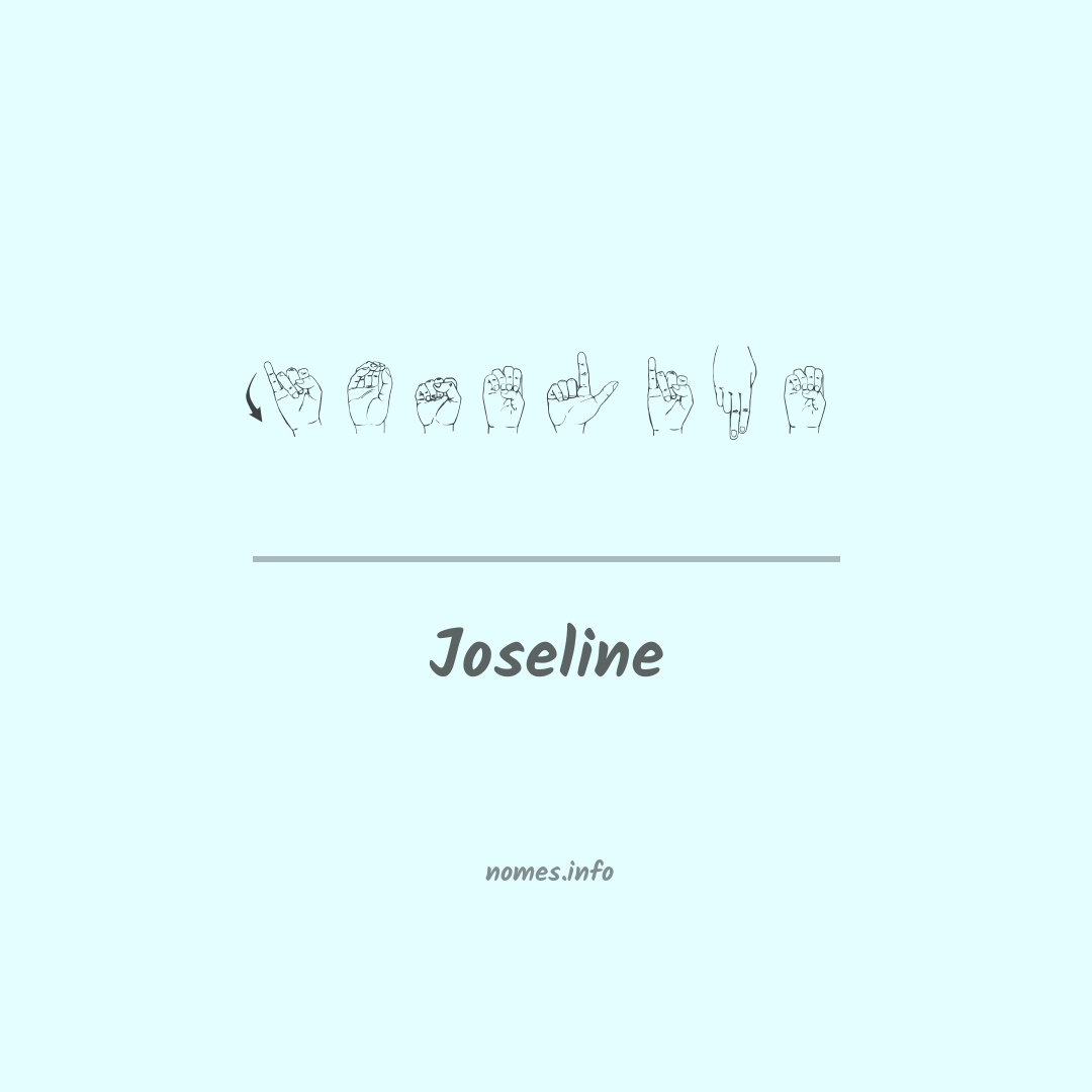 Joseline em Libras