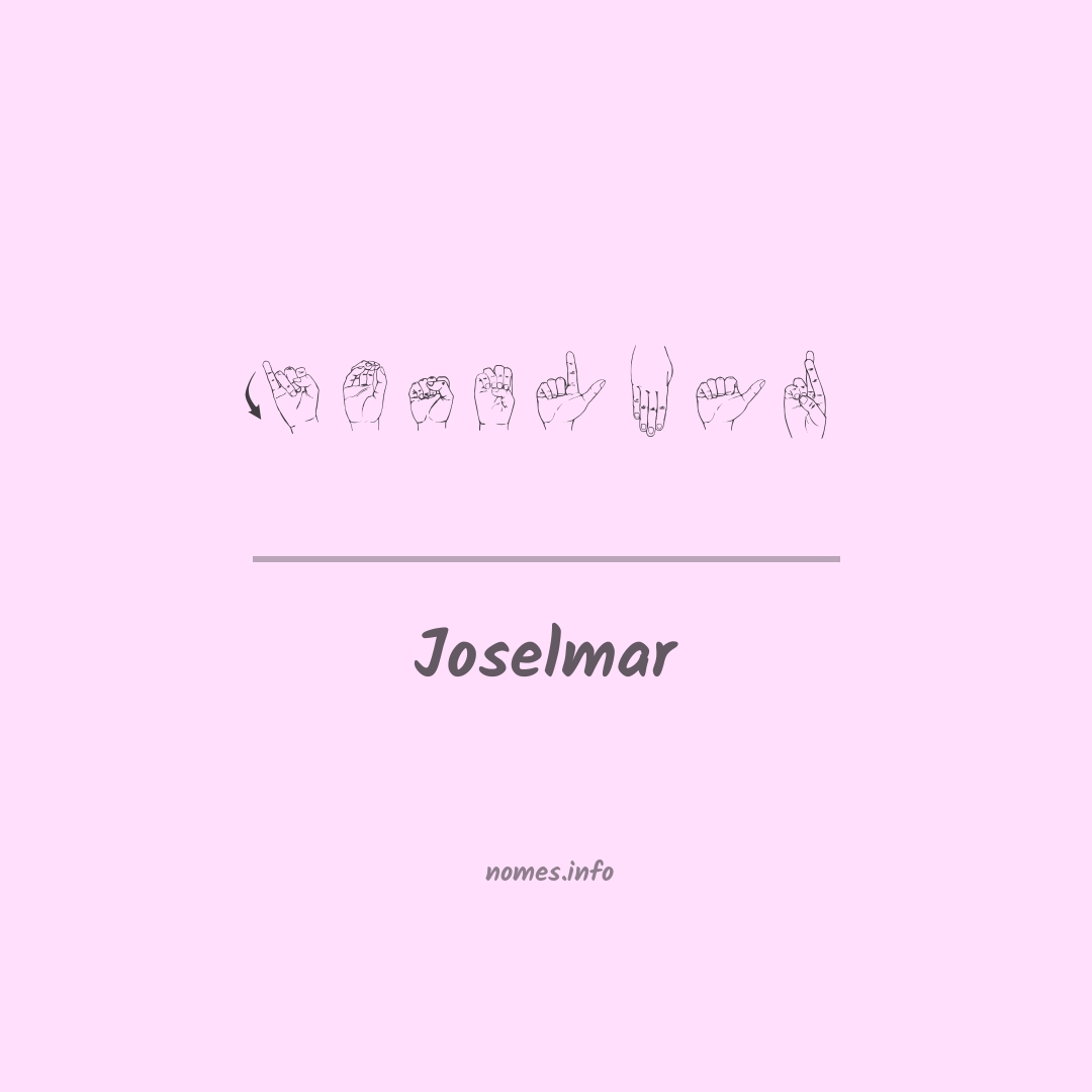 Joselmar em Libras