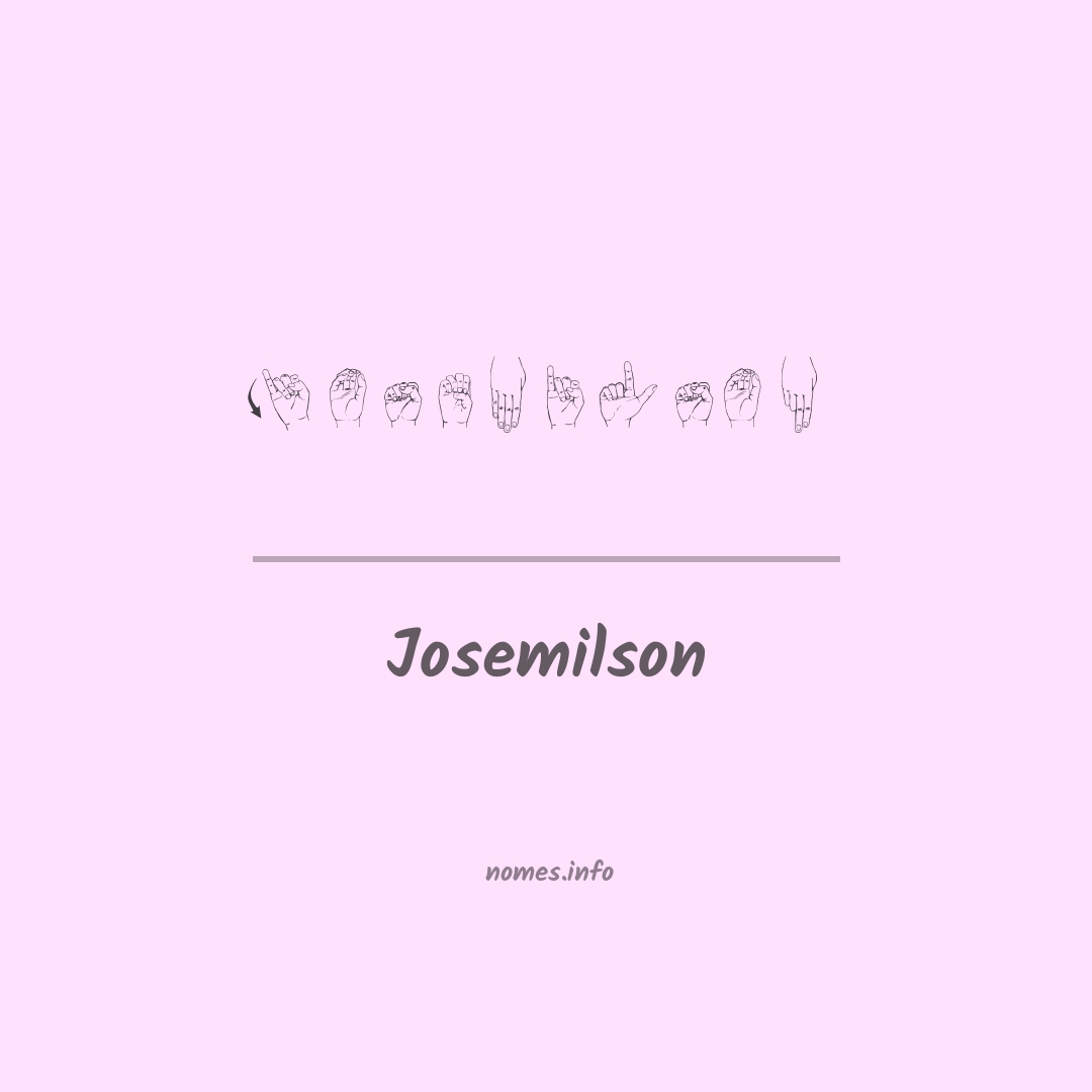 Josemilson em Libras