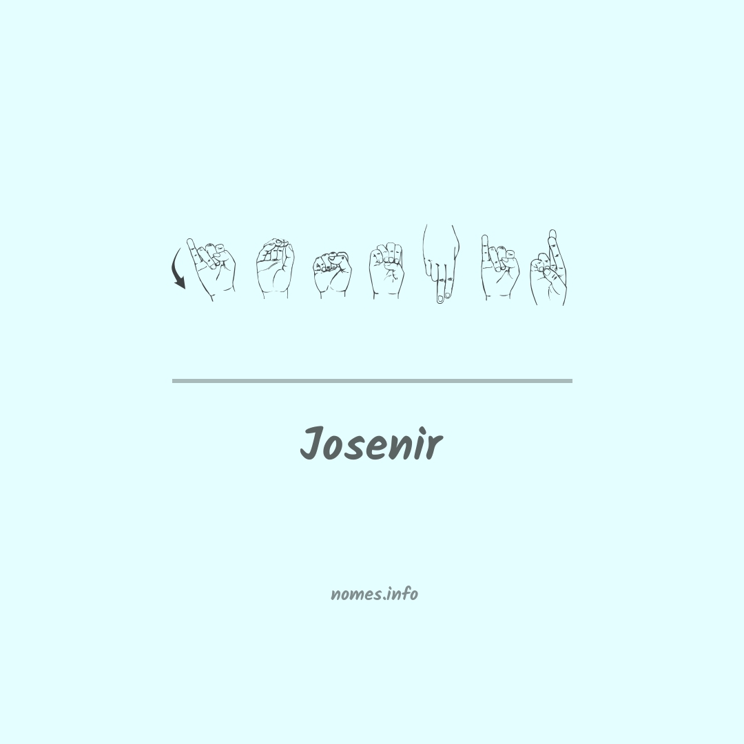 Josenir em Libras