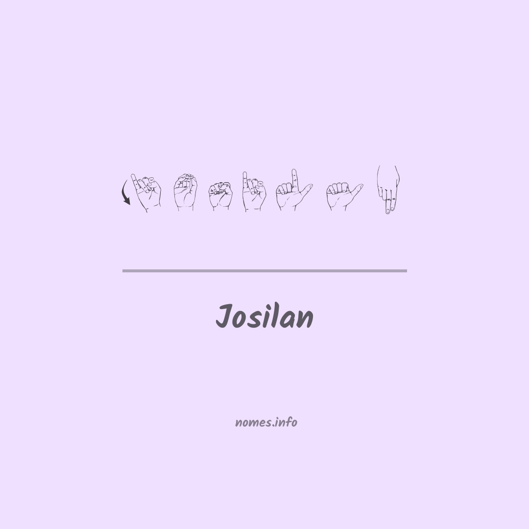 Josilan em Libras
