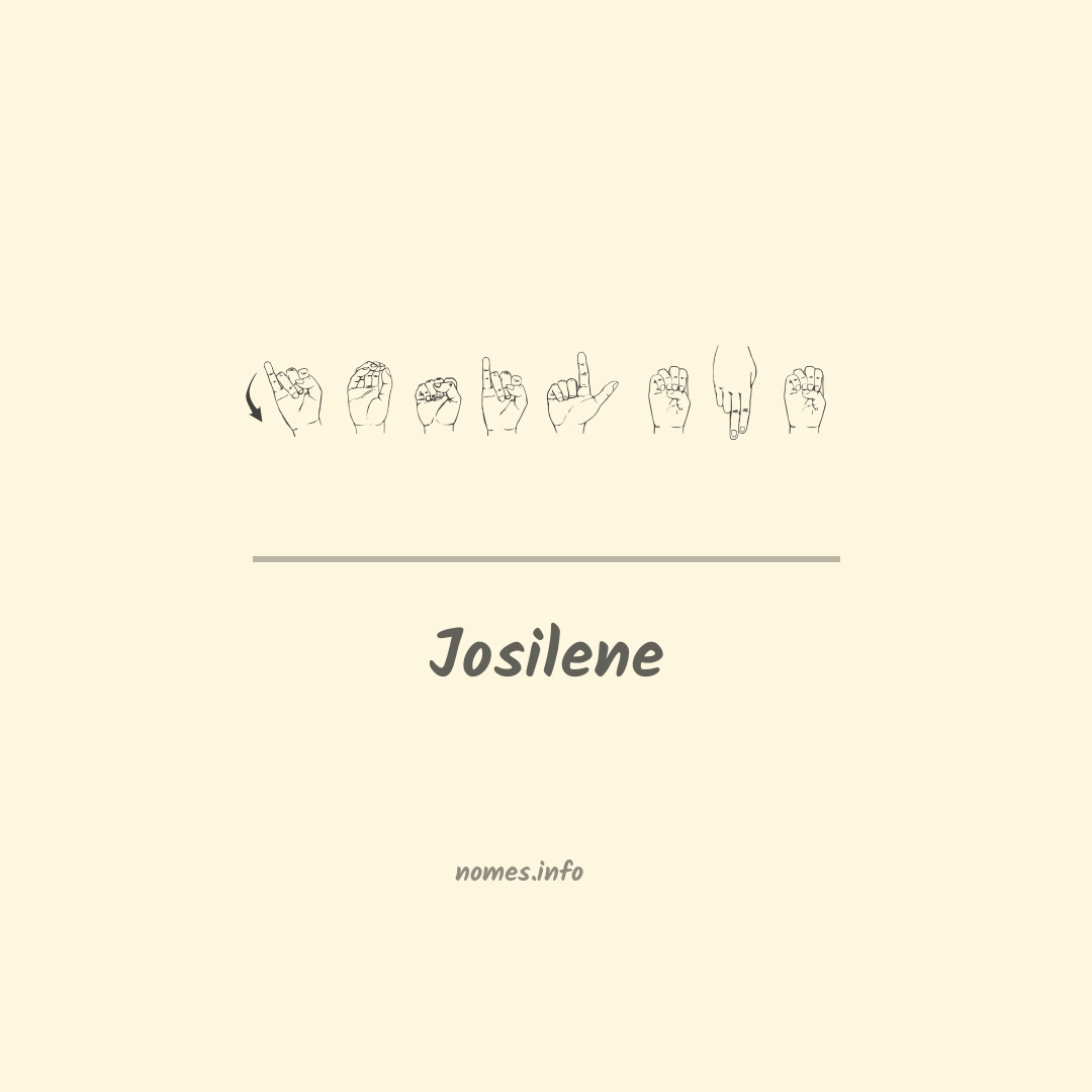 Josilene em Libras
